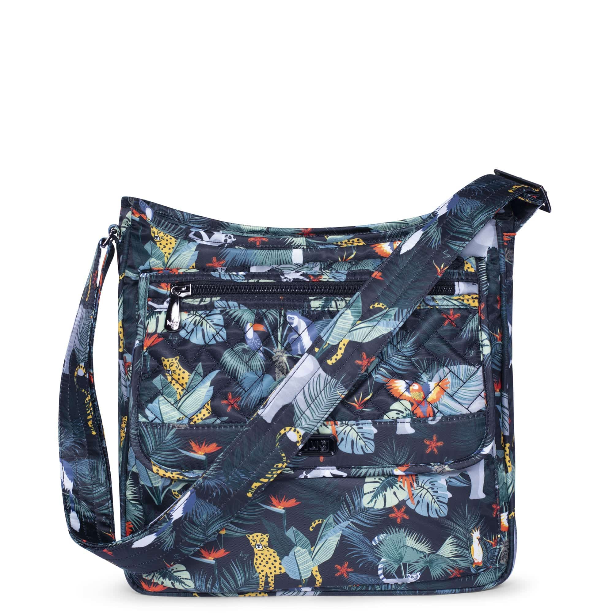Hopscotch Crossbody Bag - WILDLIFE BLACK - Hopscotch_WildlifeBlack_01
